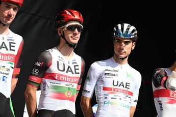 Juan Ayuso, líder del UAE en la Clásica de San Sebastián, y João Almeida en el Tour de Polonia antes de la Vuelta a España