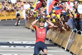 Carlos Rodríguez recuerda su triunfo de etapa en el Tour de Francia 2023: "Jonas Vingegaard y Tadej Pogacar simplemente se miraron"