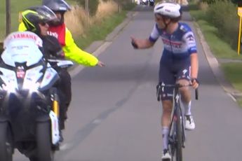 VÍDEO: El Tour de Valonia fue neutralizado tras ¡una salida de ruta increíble de algunos corredores!