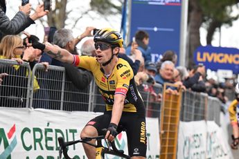 Primoz Roglic, tras completar su regreso en la etapa inaugural de la Vuelta a Burgos: "Es el momento de competir"