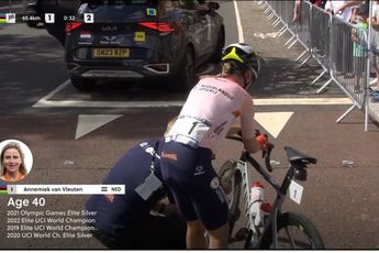 VÍDEO: Van Vleuten echa humo por la lentitud del cambio de bici en el Mundial