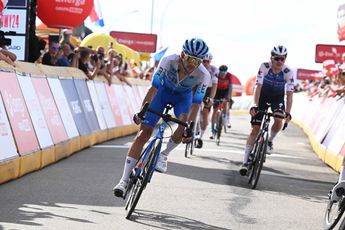 Matteo Sobrero pierde ante Lennard Kämna en la etapa 9 de la Vuelta a España: "Sabía que iba a ser el más fuerte en esta llegada"