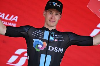 Alberto Dainese cierra el círculo en el DSM con un gran adiós tras su triunfo en la Vuelta: "Sentía mucha presión"