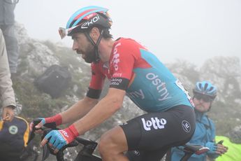 Thomas De Gendt elogia la actuación del Lotto-Dstny en la Vuelta: "No somos los ocho mejores corredores, pero nos entregamos cada día"