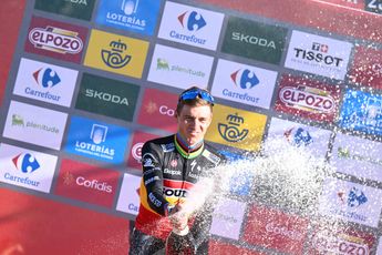 Remco Evenepoel, a por su cuarta victoria de la Vuelta en la 20ª etapa: "Estoy completamente concentrado en conseguirla"