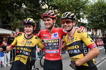 El documental All-In de Visma enseña todo sobre la locura de Kuss, Roglic y Vingegaard en la Vuelta: "¡No quiero volver a ser líder!"