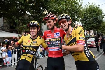 El podio completo de la Vuelta a España deja al Jumbo-Visma pisando los talones al UAE Team Emirates en la clasificación UCI
