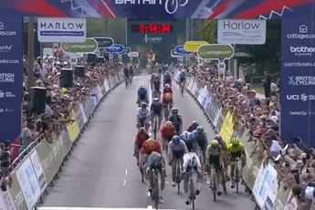 Danny Van Poppel logra una victoria milimétrica en el Tour de Gran Bretaña: "Mi estocada fue muy importante"