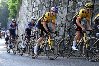 Wout van Aert, incapaz de mantener el ritmo en el Gran Piemonte en su última carrera en ruta del año: "Era demasiado rápido para mí"