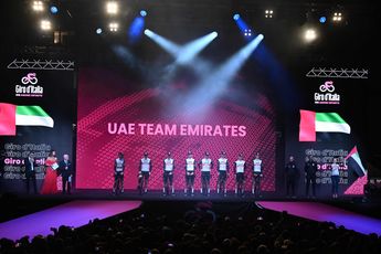 La legión portuguesa del UAE Team Emirates incluyendo los jóvenes talentos Antonio Morgado y Gonçalo Tavares