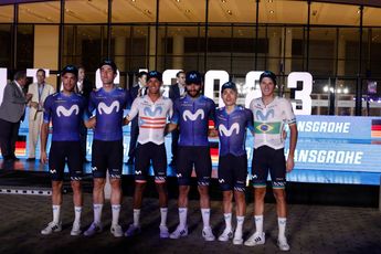 Vinícius Rangel correrá el Tour Down Under, el Tour de Colombia y la Strade Bianche en su último año de contrato con Movistar