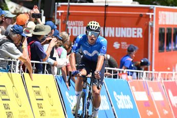 Movistar Team: protagonismo sin fortuna en la cuarta etapa del Tour Down Under