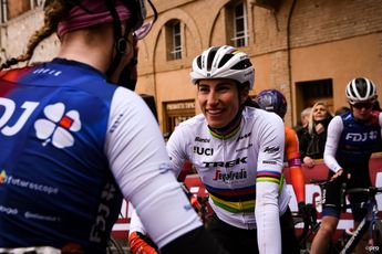 Elisa Balsamo explica su táctica para ganar la 1ª etapa de la Setmana Valenciana: "Me puse a rueda de Marianne Vos, que es la mejor en estas situaciones"