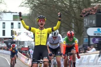 Elogios a Marianne Vos tras su triunfo en la Omloop Het Nieuwsblad WE: "La más grande de todos los tiempos"
