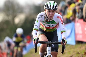 Inge van der Heijden anuncia el final de su temporada de ciclocross tras luchar contra un virus en las últimas semanas