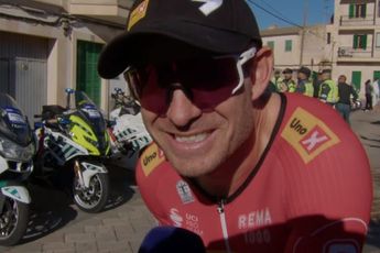 Alexander Kristoff roza la victoria en la última etapa de la Tirreno Adriático 2024: "Hubo un poco de caos y casi lo aprovechamos"