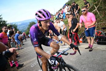 El ciclista del Burgos BH José Manuel Díaz sufre una gravísima lesión tras su caída en la Volta a Catalunya