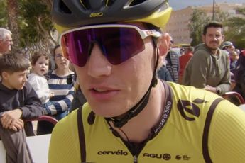 Olav Kooij sueña a lo grande tras su debut en la Milán-San Remo: "Espero esprintar para ganar, como ha hecho Philipsen"