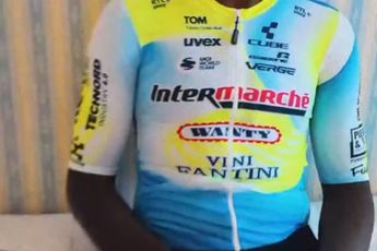 VÍDEO: ¡Brutal la nueva equipación del Intermarché de Biniam Girmany para el Giro de Italia 2024!