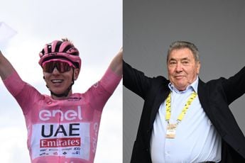 El directo deportivo del BORA - hansgrohe: "No podemos comparar a Tadej Pogacar con Eddy Merckx"