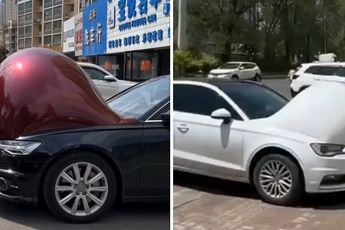 Made in China!? Chinezen krijgen te maken met 'zwangere' auto's door extreme hitte