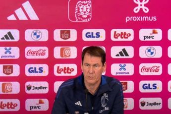 Bondscoach Rudi Garcia onthult of hij Thibaut Courtois meteen weer aanvoerder zal maken: "Maandag praten we in groep"