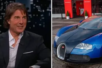 Tom Cruise heeft een permanent verbod om een Bugatti te kopen. De reden waarom is heel speciaal...