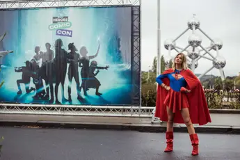 Super-Amy op Heroes Comic Con