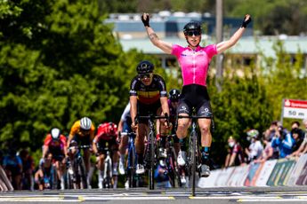Lorena Wiebes sprints to victory in second stage of Simac Ladies Tour