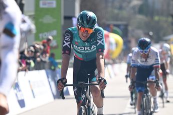 Cian Uijtdebroeks tried but "got tired and couldn't close the gap with Goossens" in Trofeo Andratx