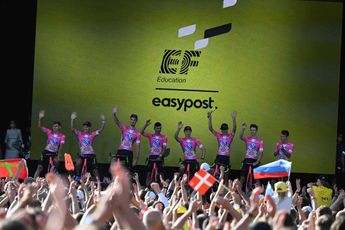 EF Education-EasyPost equipment leaked after delay in announcement