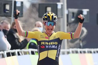 Marianne Vos outsprints Lotte Kopecky for victory at Omloop Het Nieuwsblad WE 2024; Elisa Longo Borghini completes podium