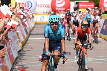 After 1 years of doping suspension, Astana's Michele Gazzoli wins on second day back at Arctic Race of Norway finish