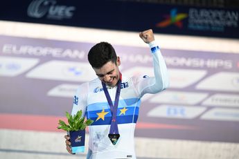 Iuri Leitão sprints to victory on stage 3 of the Tour of Hellas