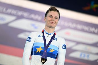 Lotte Kopecky after gold in Women's elimination race - "There is no better feeling than being able to ride around in this jersey"