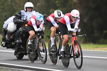 Marlen Reusser praises teammates to gold medal in Mixed Relay TTT Worlds: "That worked out well"