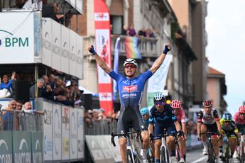 Sjoerd Bax appreciates his teammates' work at his Trofeo Mateotti victory: "It was really a team victory"