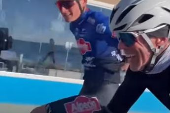 Video: Mario Cipollini joins Mathieu van der Poel in Spanish training ride