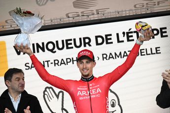 "I think that it will unlock something can potentially take more risk"; Kevin Vauquelin victory in stage 1 of Tour des Alpes Maritimes et du Var boosts his confidence
