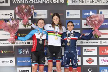 Holgrem sisters take gold and silver on World Championship Cyclocross women's junior race