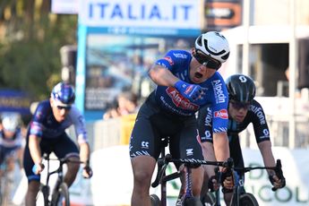 Classic Brugge-De Panne: Echelon spectacle sees Jasper Philipsen win sprint out of four-rider group