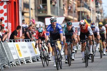 Volta a Catalunya: Kaden Groves wins stage 6 on teammate's bike after Evenepoel and Roglic dramatic battle