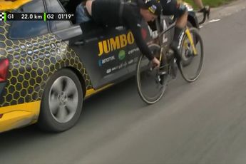 "Don't kill cycling" - Jumbo-Visma defend Wout van Aert after chain-lubing moment at E3 Saxo Classic