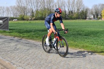 After Paris-Roubaix training, INEOS Grenadiers rider Cameron Wurf, finishes 3rd in Ironman race