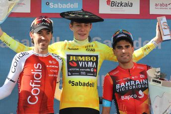 "Jonas Vingegaard was untouchable" admits Ion Izagirre after Itzulia Basque Country podium