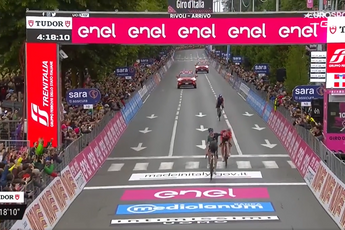 VIDEO: Nico Denz outsprints Skujins and Berwick to seal emotional victory on stage 12 of the Giro d'Italia