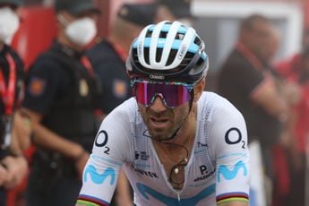 VIDEO - Alejandro Valverde on the reason why he couldn't win the Gravel World Championship: "He left me cut off and that's when the 3 of them left"