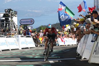 "I spent whole day trying to save energy" - Maxim Van Gils second on Grand Colombier