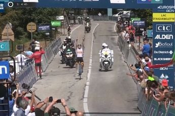 Spain's Ivan Romeo wins stage 5 of the 2023 Tour de l'Avenir on blisteringly hot day in France