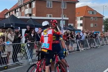 VIDEO: Mattias Skjelmose and Mads Pedersen embrace after brilliant Lidl-Trek one-two at the Tour of Denmark